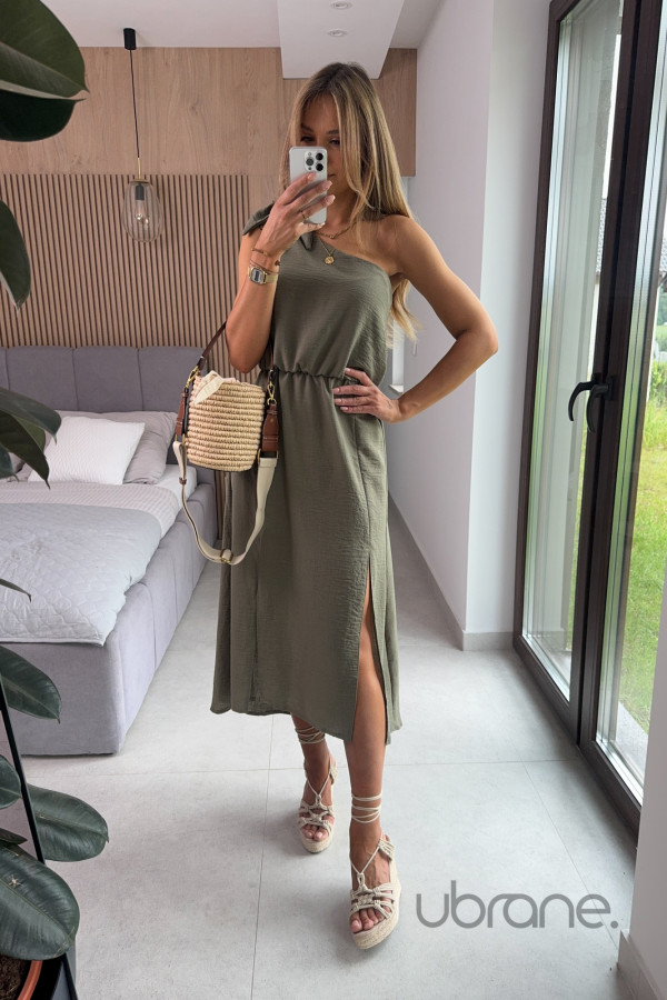 SUKIENKA TULUM KHAKI 2