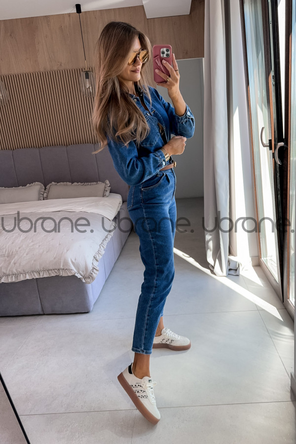 KOMBINEZON VENICE JEANS NIEBIESKI 4