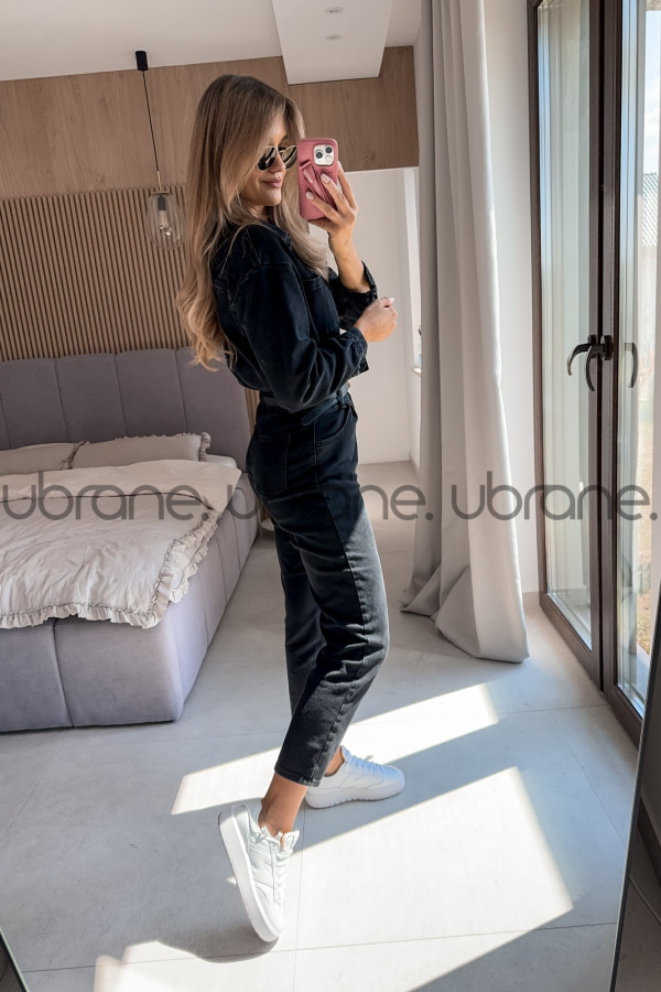 KOMBINEZON VENICE JEANS CZARNY 3