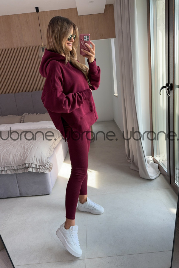 BLUZA KAMA BORDO 6