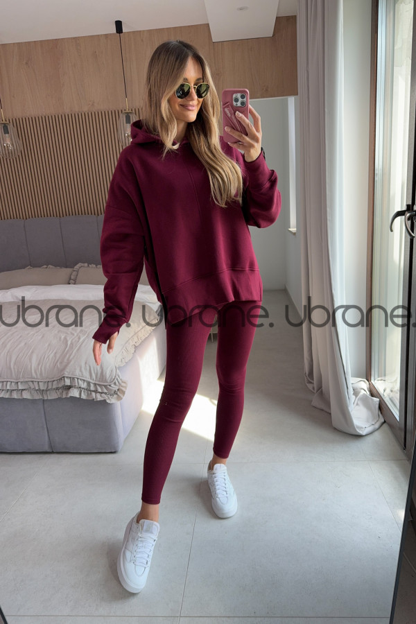 BLUZA KAMA BORDO 7