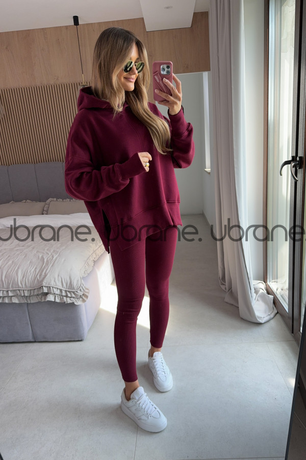 BLUZA KAMA BORDO 8