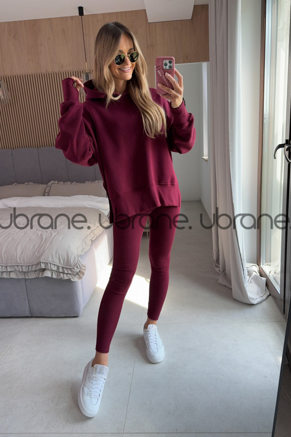 BLUZA KAMA BORDO 9