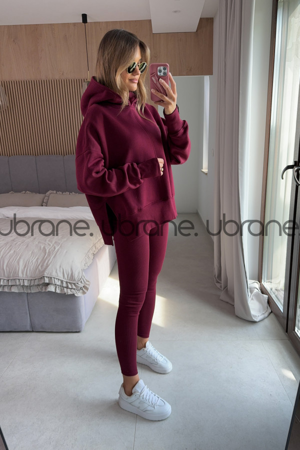 BLUZA KAMA BORDO 10