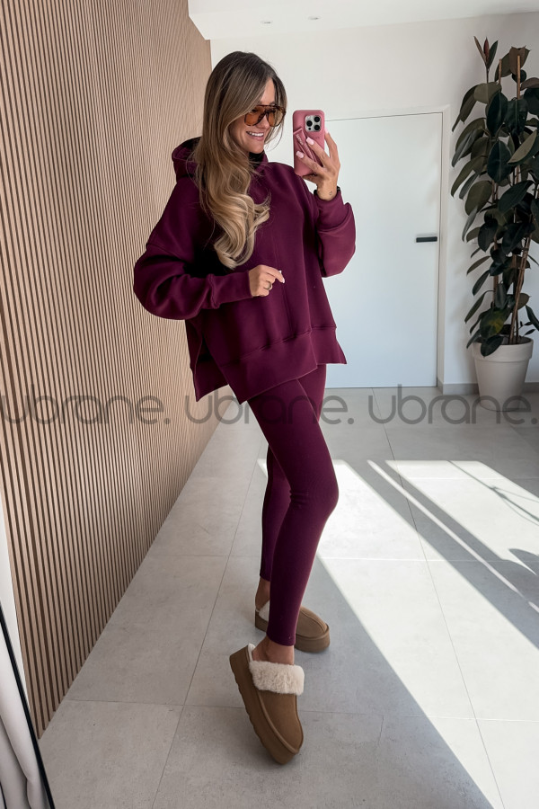 BLUZA KAMA BURGUND