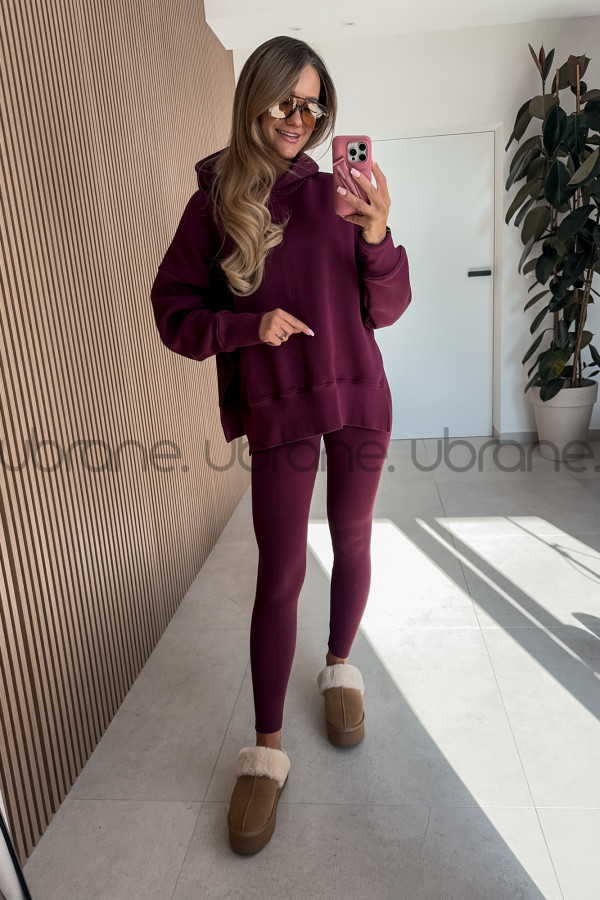 BLUZA KAMA BURGUND 4