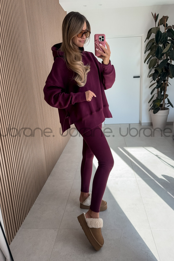 BLUZA KAMA BURGUND 5