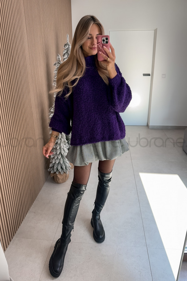 SWETER NINA FIOLET 1